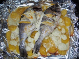 рыба с картошкой 