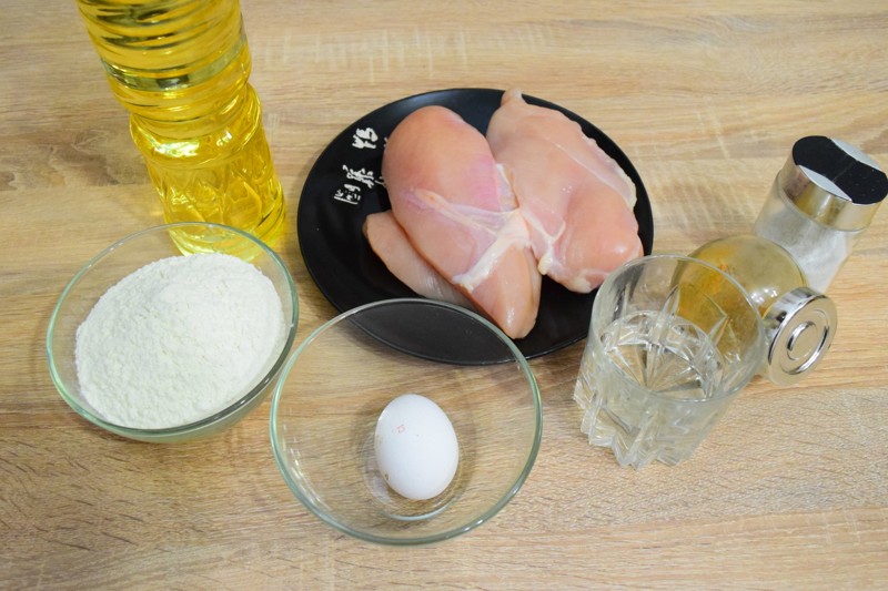 Куриное филе во фритюре