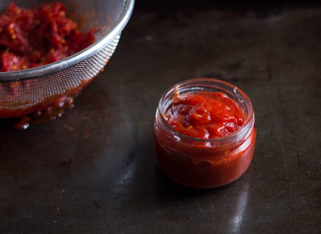 томатный джем: готовый продукт