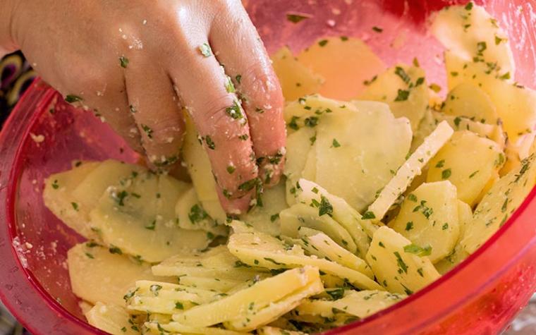 Рецепты итальянской кухни из Италии - Рис, картошка и мидии, фото № 6