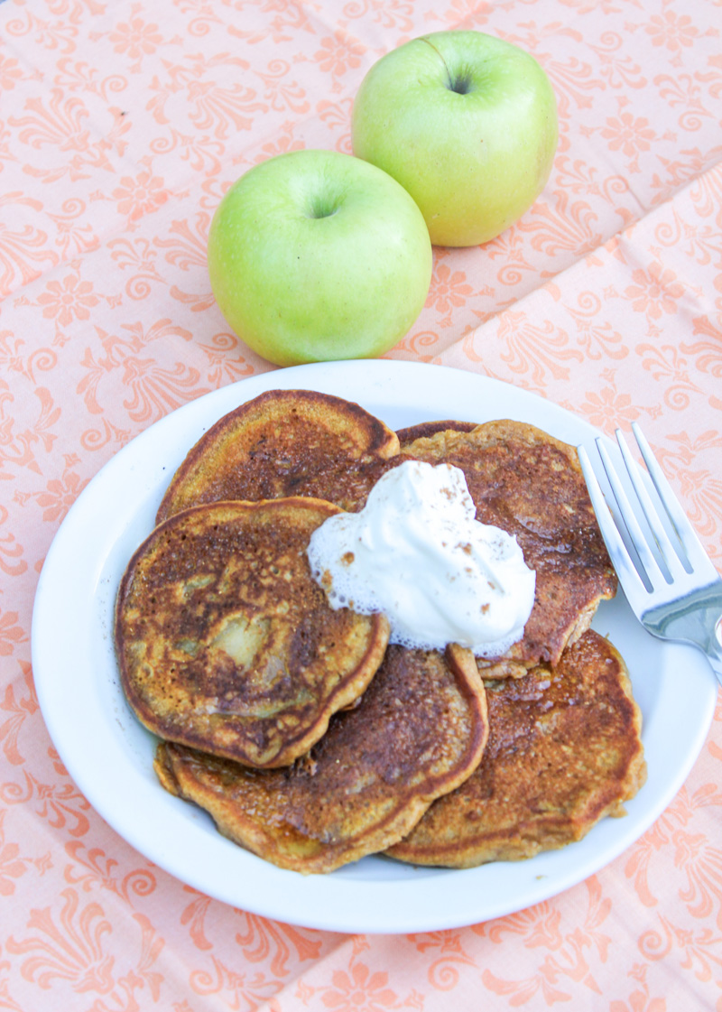 Apple Pumpkin Pancakes