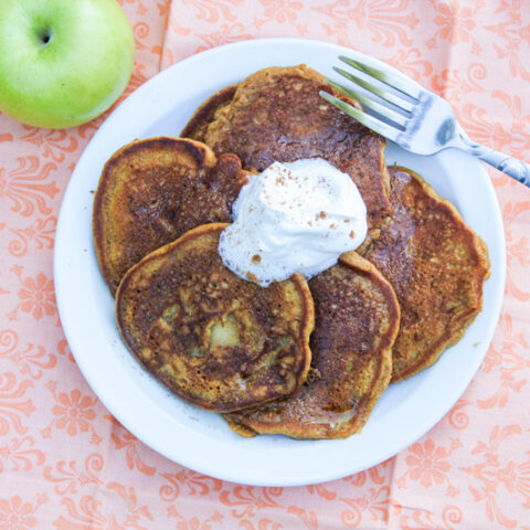 Apple Pumpkin Pancakes