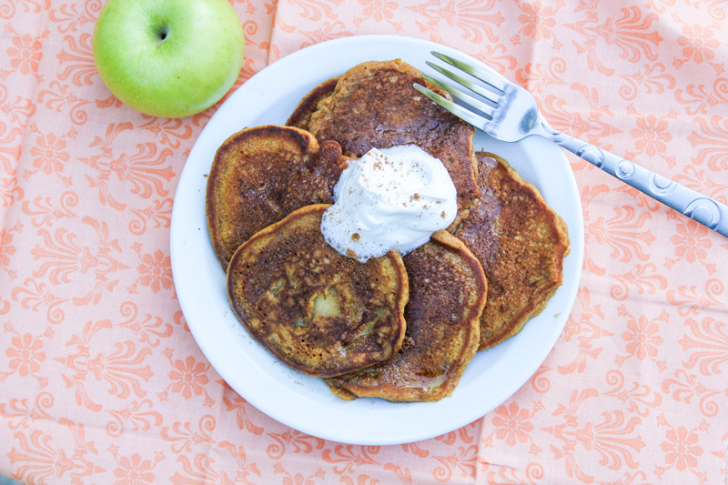 Apple Pumpkin Pancakes