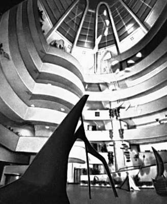 Музей Гуггенхейма в Нью-Йорке. 1956—59. Интерьер.