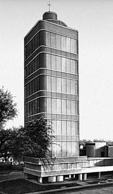 Башня-лаборатория компании «Джонсон» в Рейсине (штат Висконсин). 1950.