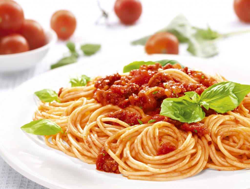 Подача спагетти