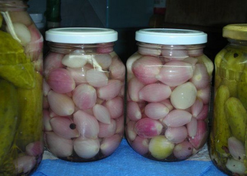 Хранение маринованного лука