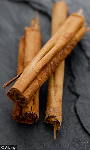 As well as aiding with weigh loss, cinnamon also helps reduce blood glucose levels