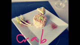 Салат из камчатского краба с луком порей!) Kamchatka Crab and leek salad!!!  AshAni Cooking&English