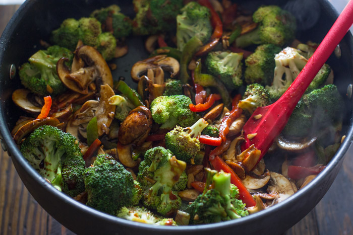 20 Minute Easy Chicken Broccoli & Mushroom Stir-Fry