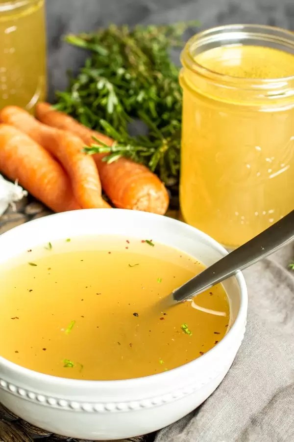 how to make chicken bone broth from scratch