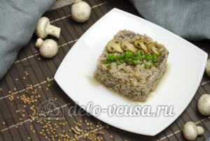 Гречневая каша с грибами