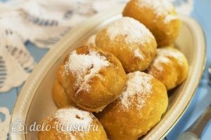 Творожные пончики