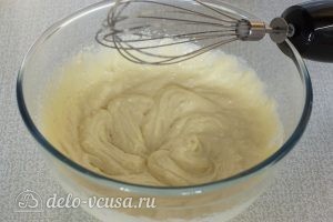 Творожные пончики: Все хорошо взбить