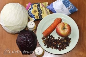 Салат Коул Слоу с капустой: Ингредиенты Салат Коул Слоу с капустой: Ингредиенты