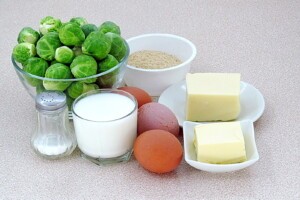 Запеченная брюссельская капуста с сыром: Ингредиенты