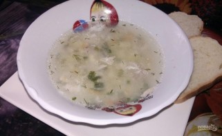 Суп с пшеном и яйцом - фото шаг 10