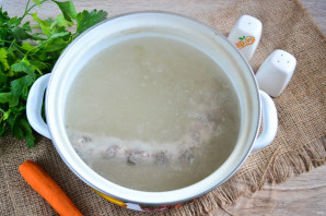 Овощной суп на мясном бульоне - фото шаг 2