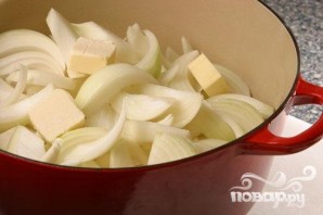 Традиционный французский луковый суп  - фото шаг 1