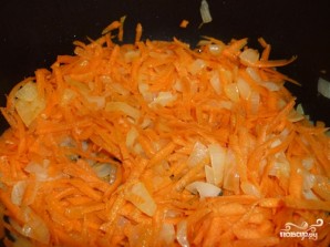 Сырный суп с копченостями - фото шаг 7
