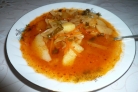Кислые щи на курином бульоне
