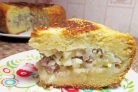 Пирог с мясом и картошкой в мультиварке