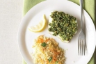 Треска с фисташками