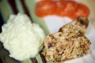 Курица с черносливом и орехами