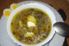 Щи из морской капусты 