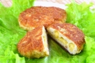 Котлеты из фарша с сыром