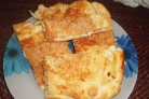 Пирог с курицей и сыром