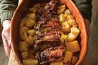 Свиные ребрышки с картошкой в духовке