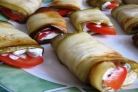 Жареные баклажаны с сыром и чесноком