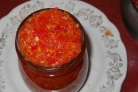 Аджика с морковью и перцем