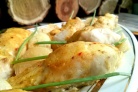 Треска, запеченная под соусом