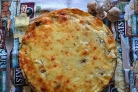 Лоранский пирог с курицей и грибами