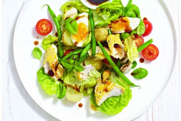 салат с овощами
