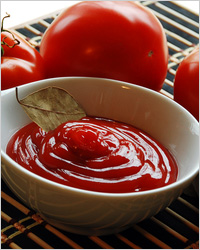 Простой соус из томатной пасты