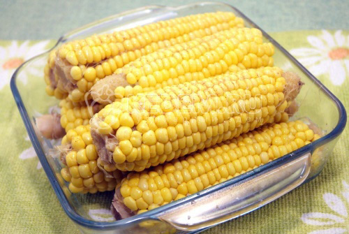 Вареная кукуруза с паприкой - рецепт