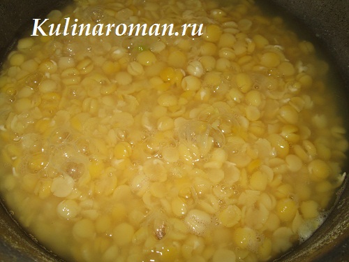 гороховое пюре рецепт
