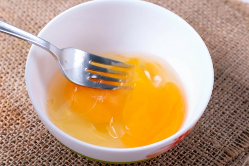 Пшенный суп с яйцом