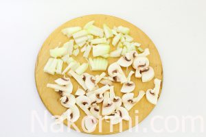 Омлет с шампиньонами