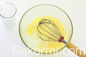 Омлет с шампиньонами