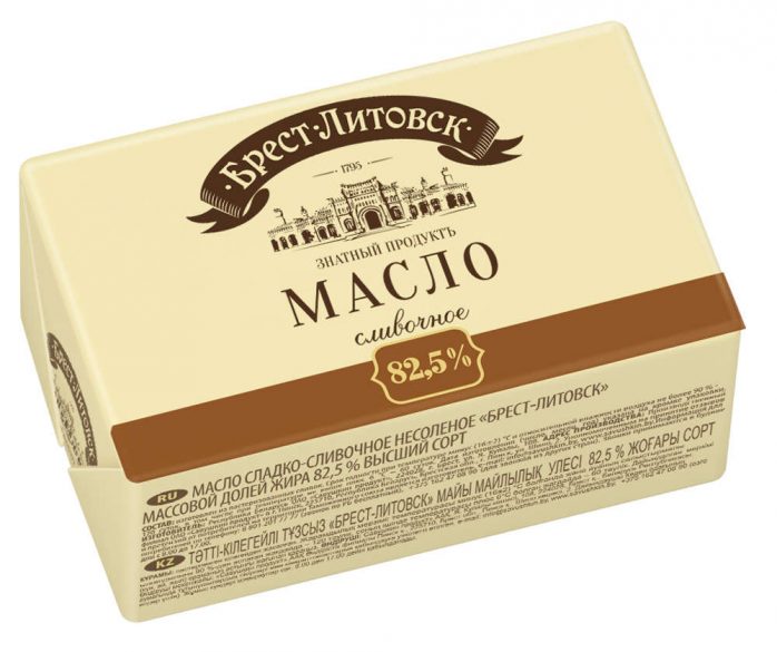 Сливочное масло "Брест-Литовск"