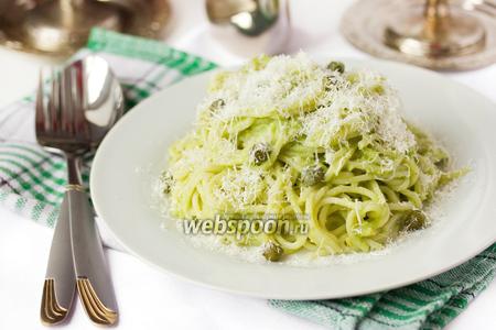 Фото рецепта Спагетти с авокадо