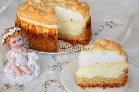 Фото рецепта Творожный торт «Слёзы ангела»