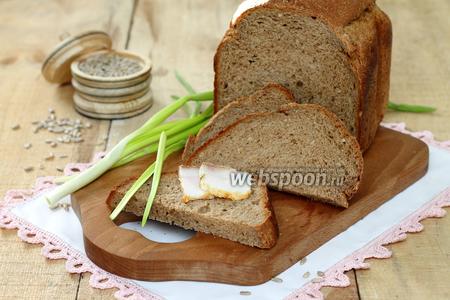 Фото рецепта Хлеб пшенично-ржаной в хлебопечке