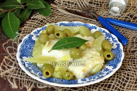 Фото рецепта Бакалао с картофелем и оливками