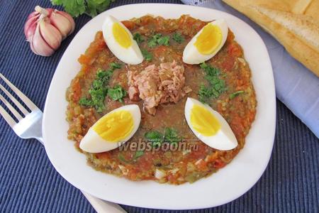 Фото рецепта Тунисский салат Мешуя