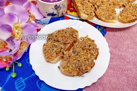 Фото рецепта Бутерброды с тунцом и яйцом